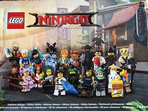 lego ninjago movie minifigure series